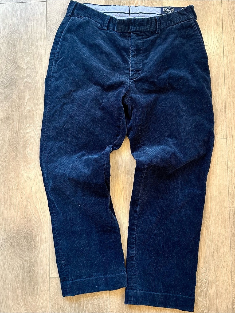 Vintage Ralph Lauren Navy Corduroy Men's Pants 34x32